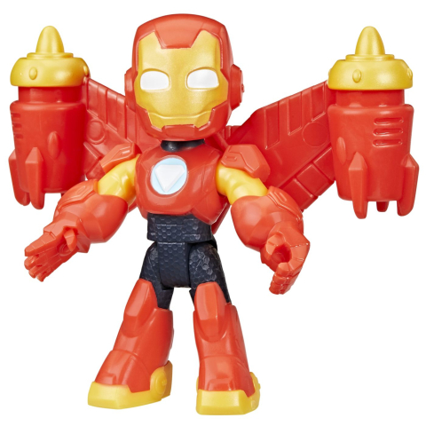 MARVEL IRON MAN SI PRIETENII SAI UIMITORI FIGURINA IRON MAN 7.6CM [4]