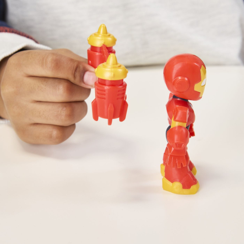 MARVEL IRON MAN SI PRIETENII SAI UIMITORI FIGURINA IRON MAN 7.6CM [3]