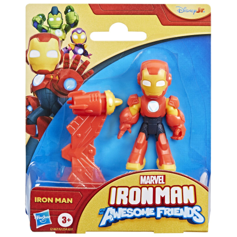 Vehicule și mașinuțe - MARVEL IRON MAN SI PRIETENII SAI UIMITORI FIGURINA IRON MAN 7.6CM