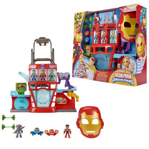 MARVEL IRON MAN SI PRIETENII SAI UIMITORI SET DE JOACA [4]