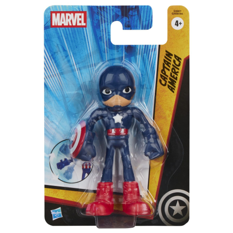 Figurine cu eroi si personaje - MARVEL RAZBUNATORII FIGURINA CAPTAIN AMERICA 6CM