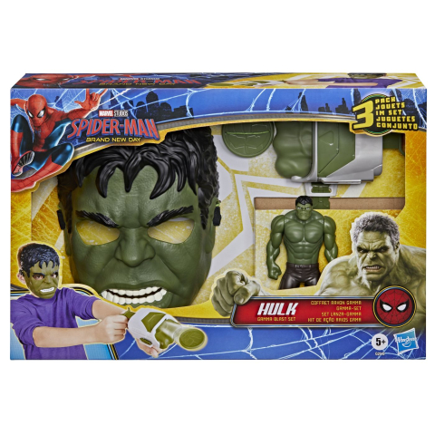Vehicule și mașinuțe - MARVEL SPIDER MAN SET DE JOACA HULK GAMMA BLAST