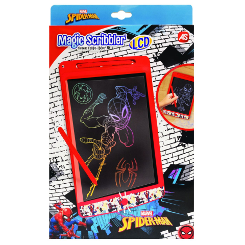 Jocuri de Rol - MARVEL SPIDER MAN TABLA DE DESEN LCD SCRIE STERGE