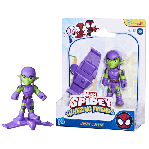 MARVEL SPIDEY SI PRIETENII SAI UIMITORI SET FIGURINA GREEN GOBLIN SI ACCESORII [3]