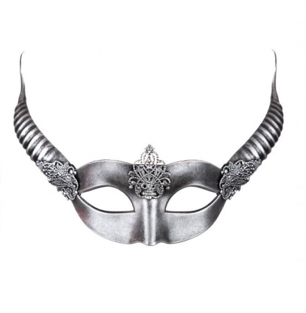 Masti si accesorii - Masca Halloween cu 2 coarne