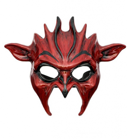 Articole Halloween - Masca Halloween cu coarne si urechi