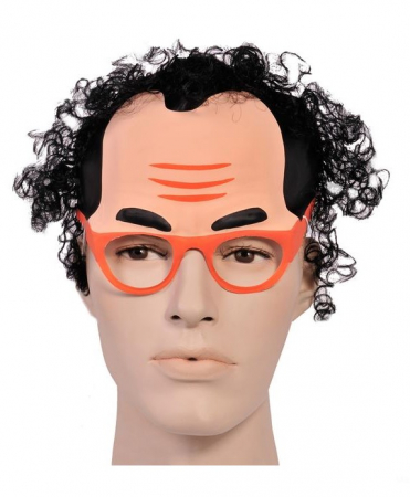 Masca Halloween cu par si ochelari [2]