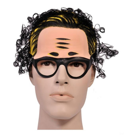 Masca Halloween cu par si ochelari [1]