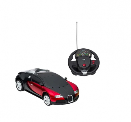 Jocuri si articole copii - Mașina Bugatti Veyron cu telecomandă, sunet și lumini