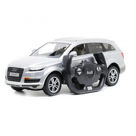 Masina cu telecomanda audi q7 alb scara 1 la 14 [3]