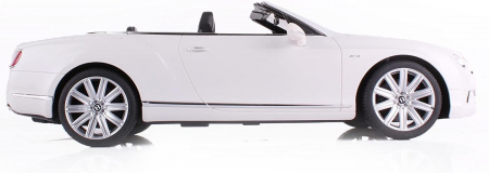 Mașină cu Telecomandă Bentley Continental GT Alb, Scara 1:12 [1]