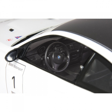Masina cu telecomanda bmw m3 alb cu scara 1 la 14 [7]