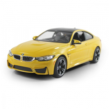 Masina cu telecomanda bmw m4 galben cu scara 1 la 14 [6]