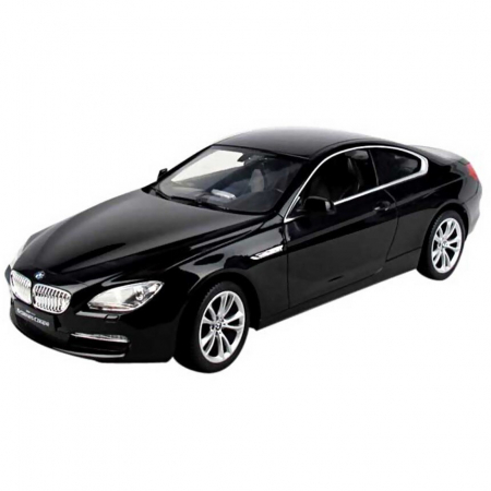 MASINA CU TELECOMANDA BMW SERIA 6 NEGRU CU SCARA 1 LA 14 [3]