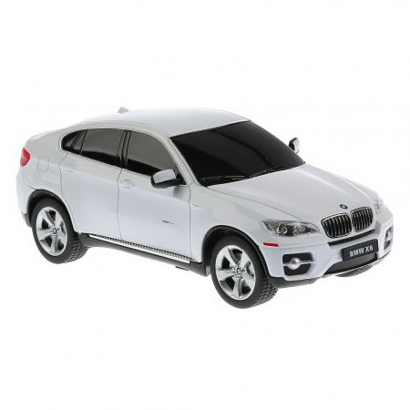 Mașină cu Telecomandă BMW X6 Alb, Scara 1:24  [7]