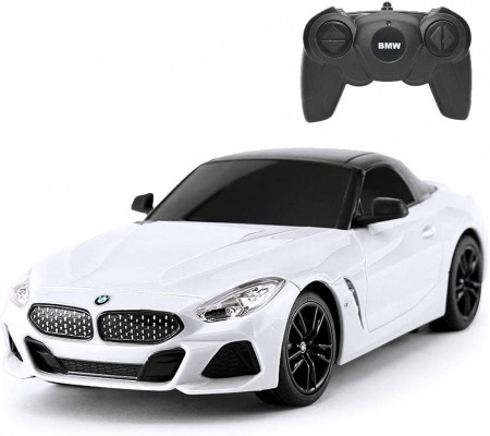 Mașină cu Telecomandă BMW Z4 Albă, Scara 1:24  [1]