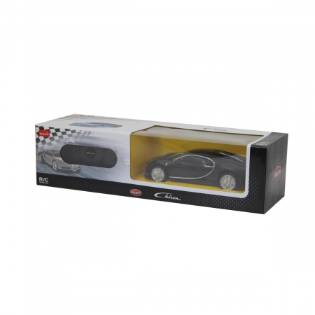 Mașină cu Telecomandă Bugatti Chiron Negru, Scara 1:24 [6]