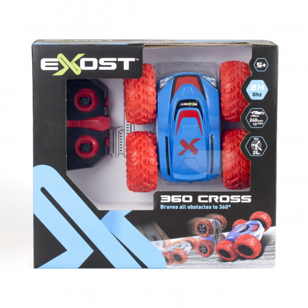 Masinute si vehicule cu telecomanda - Masina Exost 360 Cross Rosie 1:18 