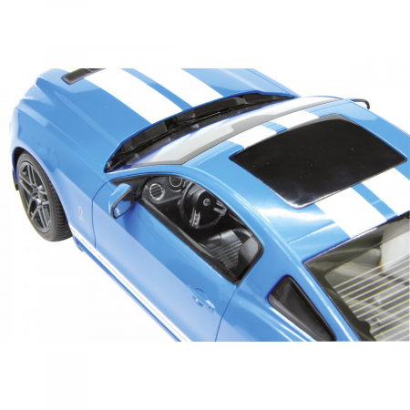 Masina cu telecomanda ford shelby gt500 albastru cu scara 1 la 14 [6]