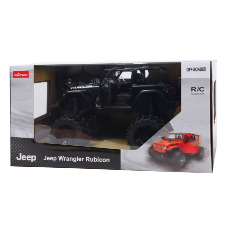 Masinute si vehicule cu telecomanda - Mașină cu Telecomandă Jeep Wrangler JL Negru