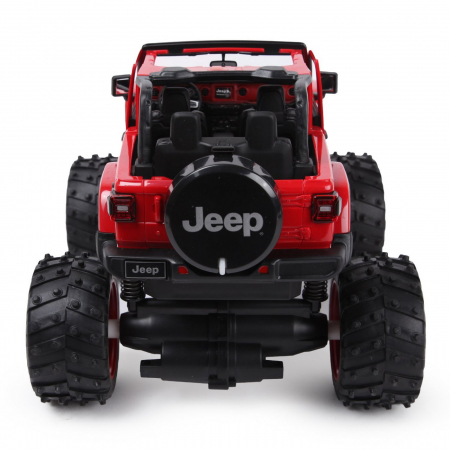 Mașină cu Telecomandă Jeep Wrangler JL Roșu [5]