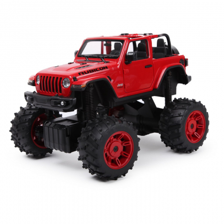 Mașină cu Telecomandă Jeep Wrangler JL Roșu [2]