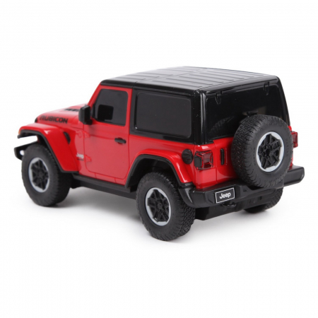 Mașină cu Telecomandă Jeep Wrangler JL Roșu, Scara 1:24  [3]
