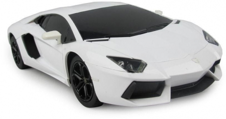 Mașină cu Telecomandă Lamborghini Aventador Alb, Scara 1:24 [3]