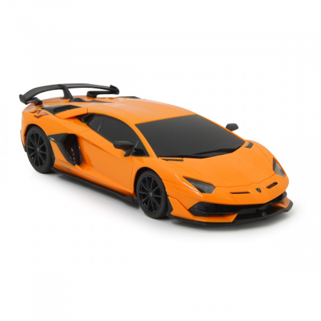 Mașină cu Telecomandă Lamborghini Aventador SVJ Portocaliu, Scara 1:24 [7]