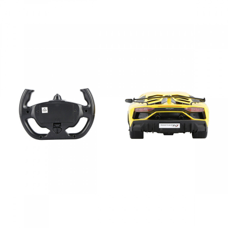 Masina cu telecomanda lamorghini aventador svj galben scara 1 la 14 [5]