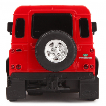 Mașină cu Telecomandă Land Rover Defender Roșie, Scara 1:24 [4]