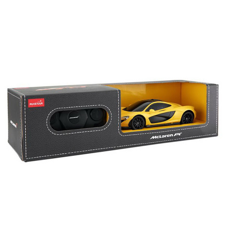 Masinute si vehicule cu telecomanda - Mașină cu Telecomandă McLaren P1 Galben, Scara 1:24 