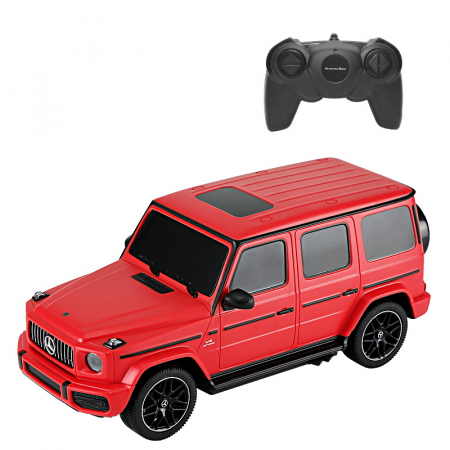 Masinute si vehicule cu telecomanda - Mașină cu Telecomandă Mercedes-Benz G63 Roșu, Scara 1:24
