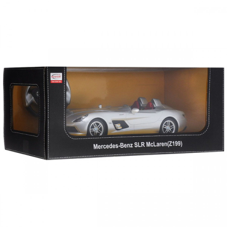 Masina cu telecomanda mercedes-benz slr argintie scara 1 la 12 [1]