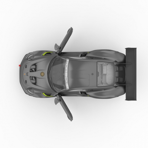MASINA CU TELECOMANDA PORSCHE 911 GT2 RS CLUBSPORT 25 SCARA 1 LA 14 [5]