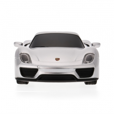 Mașină cu Telecomandă Porsche 918 Spyder Argintiu, Scara 1:24  [1]