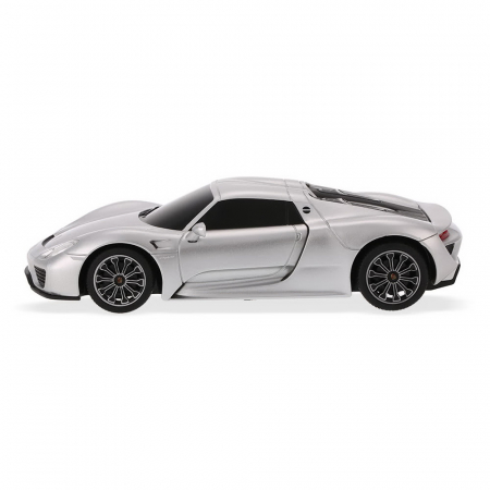 Mașină cu Telecomandă Porsche 918 Spyder Argintiu, Scara 1:24  [7]
