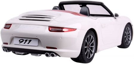 Mașină cu Telecomandă Porsche Carrera S Alb, Scara 1:12  [5]