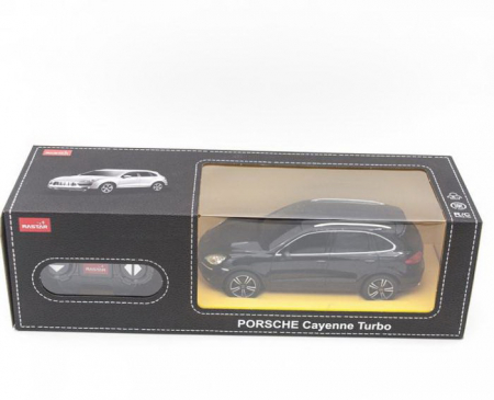 Mașină cu Telecomandă Porsche Cayenne Turbo Negru, Scara 1:24 [6]