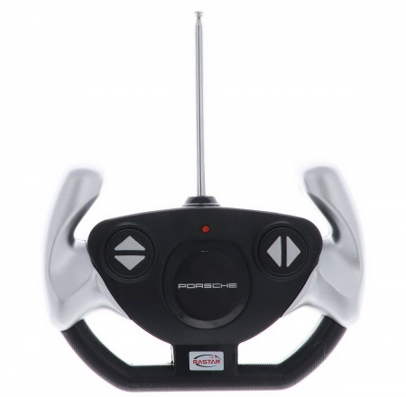 Masina cu telecomanda porsche gt3 alb cu scara 1 la 14 [8]