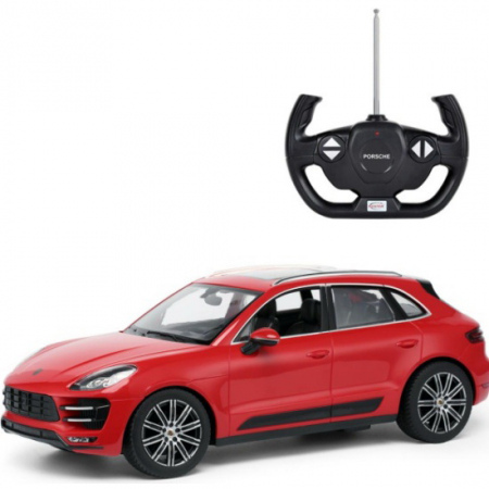 Masinute si vehicule cu telecomanda - Mașină cu Telecomandă Porsche Macan Turbo Roșie