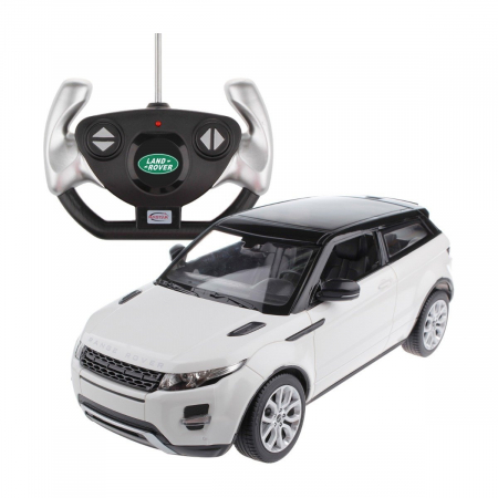 Masinute si vehicule cu telecomanda - Masina cu telecomanda range rover evoque alb scara 1 la 14