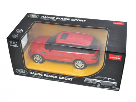 Mașină cu Telecomandă Range Rover Sport Roșu, Scara 1:24  [1]