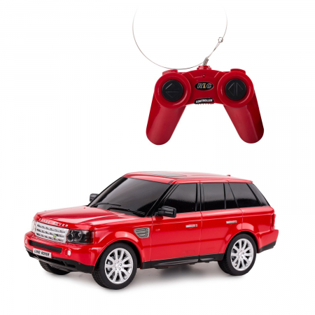 Masinute si vehicule cu telecomanda - Mașină cu Telecomandă Range Rover Sport Roșu, Scara 1:24 