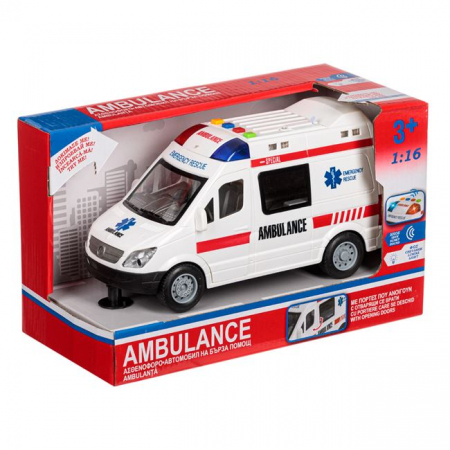 Mașină ambulanță sunet și lumini [1]