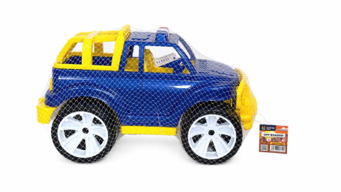 Jocuri si articole copii - MASINA JEEP OFF ROADER ALBASTRU INCHIS 39CM