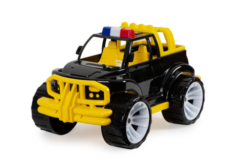 MASINA JEEP OFF ROADER NEGRU GALBEN 39CM [1]