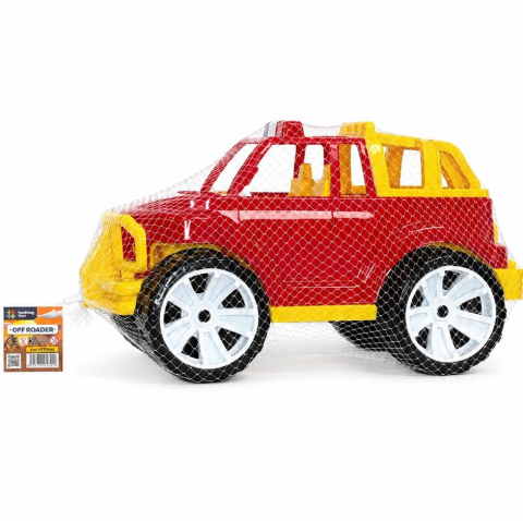 Jocuri si articole copii - MASINA JEEP OFF ROADER ROSU 39CM