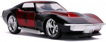 Mașină Metalică Harley Quinn 1969 Corvette Stingray 1:32 [7]