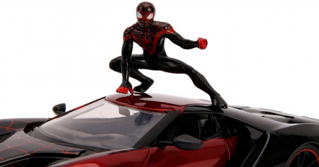 Mașină Metalică Spider-Man Ford GT 2017 Miles Morales [5]